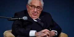 The death of former US Secretary of State Henry Kissinger at the age of 100